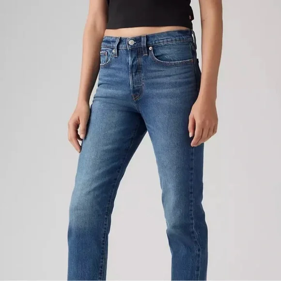 Wedgie straight Levi’s size 28 - Picture 3 of 10